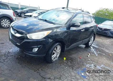 2012 Hyundai Tucson Limited из США, поврежденный, VIN KM8JU3AC7CU471364